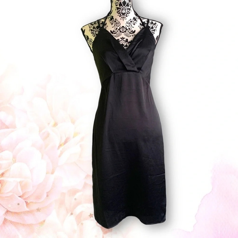 Re:named Satin Slip Dress